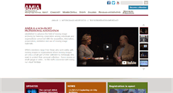 Desktop Screenshot of amianet.org